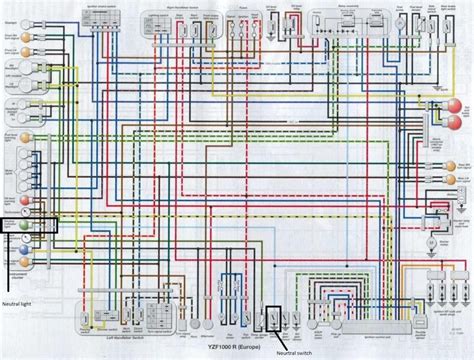 electrical wiring diagram 2001 yzf r6 